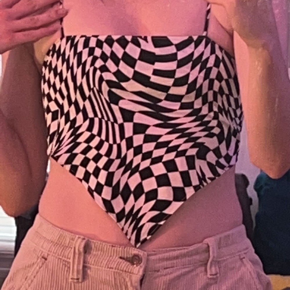 Trippy Crop Top